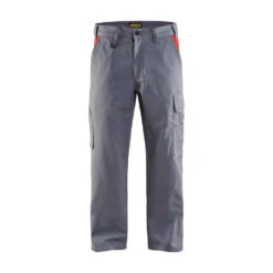 Pantalon De Travail Polycoton Blaklader Industrie Bicolore 26 Pantalon De Travail Polycoton Blaklader Industrie Bicolore -Vêtements Travail Série pantalon de travail industrie polycoton blaklader gris poches rouges 3