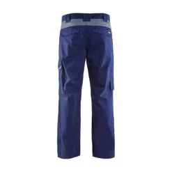 Pantalon De Travail Polycoton Blaklader Industrie Bicolore 31 Pantalon De Travail Polycoton Blaklader Industrie Bicolore -Vêtements Travail Série pantalon de travail industrie polycoton blaklader marine poches grises dos 3