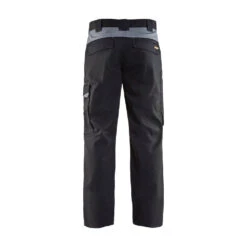 Pantalon De Travail Polycoton Blaklader Industrie Bicolore 35 Pantalon De Travail Polycoton Blaklader Industrie Bicolore -Vêtements Travail Série pantalon de travail industrie polycoton blaklader noir poches grises dos 3