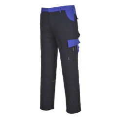 Pantalon De Travail Multipoches Portwest Texo Munich 12 Pantalon De Travail Multipoches Portwest Texo Munich -Vêtements Travail Série pantalon de travail multipoches portwest texo munich noir poches bleues 2