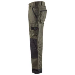 Pantalon De Travail Paysagiste Blaklader Polycoton -Vêtements Travail Série pantalon de travail paysagiste polycoton blaklader vert armee noir cote 2
