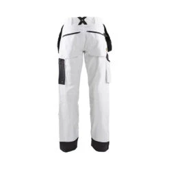 Pantalon De Travail Peintre X1500 Blaklader 100% Coton Poches Flottantes -Vêtements Travail Série pantalon de travail peintre x1500 blaklader 100 coton dos