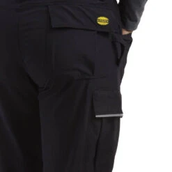 Pantalon De Travail Avec Poches Genouillères TECH PERFORMANCE Diadora -Vêtements Travail Série pantalon de travail tech performance diadora noir poche1