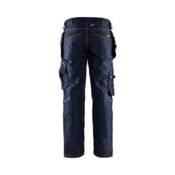 Pantalon De Travail Artisan Blaklader X1900 Cordura Nyco 25 Pantalon De Travail Artisan Blaklader X1900 Cordura Nyco -Vêtements Travail Série pantalon de travail x1900 artisan cordura blaklader nyco marine fonce noir dos