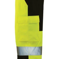 Pantalon De Travail Haute Visibilité Coverguard Patrol -Vêtements Travail Série pantalon haute visibilite coverguard patrol jaune bleu detail