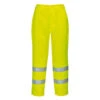 Pantalon Haute Visibilité Portwest Polycoton E041 -Vêtements Travail Série pantalon haute visibilite polycoton portwest jaune