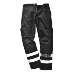 Pantalon à Genouilères Portwest Iona Bandes Réfléchissantes -Vêtements Travail Série pantalon iona de securite portwest noir