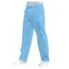 Pantalon Médical élastiqué Isacco Bleu Ciel 1 Pantalon Médical élastiqué Isacco Bleu Ciel -Vêtements Travail Série pantalon medical elastique isacco bleu