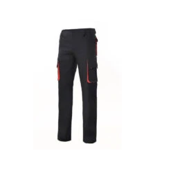 Pantalon Multipoches Bicolore VELILLA 17 Pantalon Multipoches Bicolore VELILLA -Vêtements Travail Série pantalon multipoches bicolore velilla noir rouge