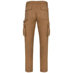 Pantalon Multipoches écoresponsable WK. Designed To Work -Vêtements Travail Série pantalon multipoches ecoresponsable wk designed to work dos camel 1