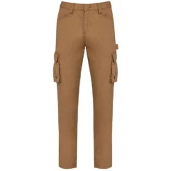 Pantalon Multipoches écoresponsable WK. Designed To Work -Vêtements Travail Série pantalon multipoches ecoresponsable wk designed to work face camel 1