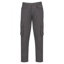 Pantalon Multipoches écoresponsable WK. Designed To Work -Vêtements Travail Série pantalon multipoches ecoresponsable wk designed to work face gris fonce 1
