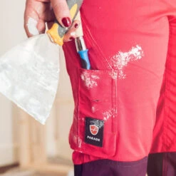 Pantalon De Travail Slim FEMME PARADE BOSTON -Vêtements Travail Série pantalon slim de travail femme parade boston rouge porte