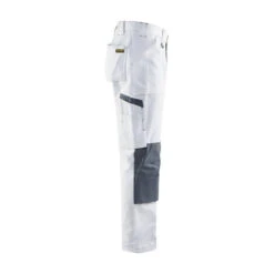 Pantalon De Peintre Blaklader 100% Coton -Vêtements Travail Série pantalon travail peintre tissu 1210 blaklader 100 coton blanc cote