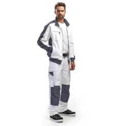 Pantalon De Peintre Blaklader 100% Coton -Vêtements Travail Série pantalon travail peintre tissu 1210 blaklader 100 coton blanc porte
