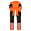 Pantalon De Travail Haute-visibilité Avec Poches Flottantes Démontables DX4 Portwest -Vêtements Travail Série pantalon workwear dx4 haute visibilite avec poches flottantes demontables orange