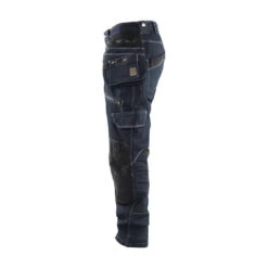 Pantalon De Travail Artisan Blaklader X1900 Cordura Denim Stretch -Vêtements Travail Série pantalon x1900 artisan cordura denim stretch blaklader marine noir cote 2