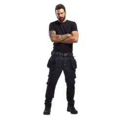 Pantalon De Travail Artisan Blaklader X1900 Cordura Denim Stretch -Vêtements Travail Série pantalon x1900 artisan cordura denim stretch blaklader marine noir porte