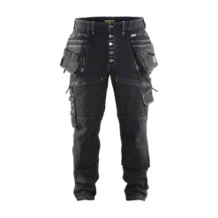 Pantalon De Travail Artisan Blaklader X1900 Cordura Denim Stretch -Vêtements Travail Série pantalon x1900 artisan cordura denim stretch blaklader noir