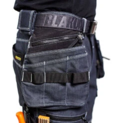 Pantalon De Travail Artisan Blaklader X1900 Stretch -Vêtements Travail Série pantalon x1900 artisan stretch blaklader marine noir detail 2