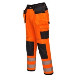 Pantalon Haute Visibilité Multi Poches Portwest Vision -Vêtements Travail Série pantalon haute visibilit vision orange c t