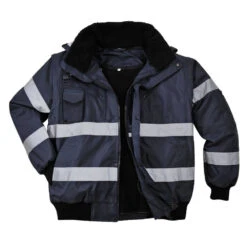 Bomber Imperméable 3 En 1 Portwest IONA 21 Bomber Imperméable 3 En 1 Portwest IONA -Vêtements Travail Série parka 3 en 1 portwest iona marine col