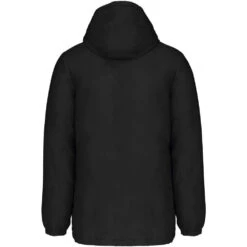Parka A Capuche Recyclée Imperméable Kariban 24 Parka A Capuche Recyclée Imperméable Kariban -Vêtements Travail Série parka a capuche recyclee impermeable kariban noir dos