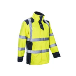 Parka De Pluie HV Haute Visibilité Robuste Coverguard SANGAKU