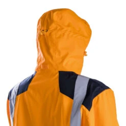 Parka De Pluie HV Haute Visibilité Robuste Coverguard SANGAKU -Vêtements Travail Série parka de pluie hv haute visibilite robuste coverguard sangaku orange arriere
