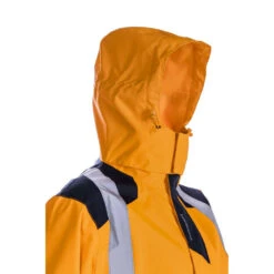 Parka De Pluie HV Haute Visibilité Robuste Coverguard SANGAKU -Vêtements Travail Série parka de pluie hv haute visibilite robuste coverguard sangaku orange capuche