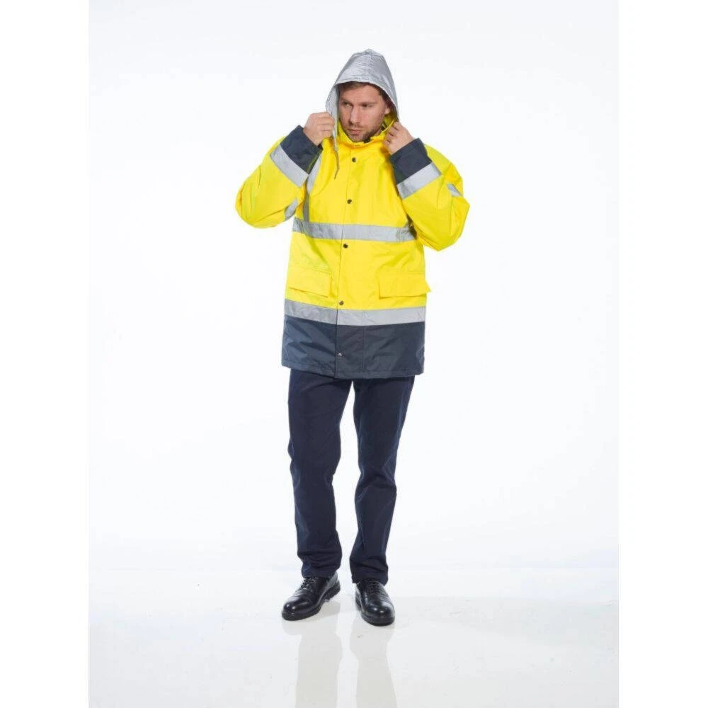 Parka Haute Visibilité Portwest 4en1 Bicolore Contrastée Trafic – Image 7