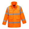 Parka Haute Visibilité Imperméable Portwest EXTREME -Vêtements Travail Série parka haute visibilite impermeable portwest extreme orange