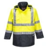 Parka Haute Visibilité Multi-risques Portwest Bizflame 1 Parka Haute Visibilité Multi-risques Portwest Bizflame -Vêtements Travail Série parka haute visibilite multi risques portwest bizflame jaune marine