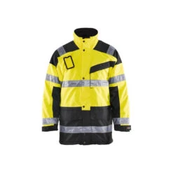 Parka Haute Visibilité Blaklader Hiver -Vêtements Travail Série parka hiver haute visibilite blaklader jaune noir