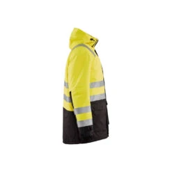 Parka Hiver Haute Visibilité Blaklader -Vêtements Travail Série parka hiver haute visibilite blaklader jaune noir cote 1