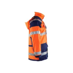 Parka Haute Visibilité Blaklader Hiver -Vêtements Travail Série parka hiver haute visibilite blaklader orange marine cote1