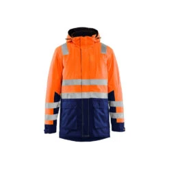 Parka Hiver Haute Visibilité Blaklader -Vêtements Travail Série parka hiver haute visibilite blaklader orange marine 2