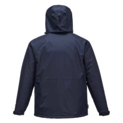 Parka Intempérie Isolante Portwest LIMAX -Vêtements Travail Série parka intemperie isolante portwest limax marine capuche relevee2