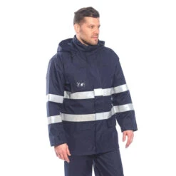 Parka Pluie Multirisques Portwest Bizflame -Vêtements Travail Série parka pluie multirisques portwest bizflame bleu marine porte