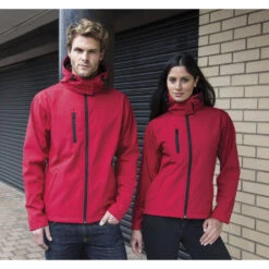 Veste Softshell Homme à Capuche Result -Vêtements Travail Série performance hooded jacket men veste soft shell homme a capuche