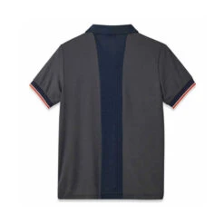 Polo De Travail Parade OLLEY -Vêtements Travail Série polo de travail manches courtes parade olley gris dos 1