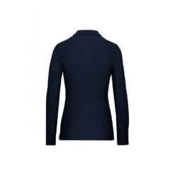 Polo Manches Longues Femme WK. Designed To Work -Vêtements Travail Série polo manches longues femme wk designed to work dos bleu marine
