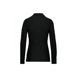 Polo Manches Longues Femme WK. Designed To Work -Vêtements Travail Série polo manches longues femme wk designed to work dos noir