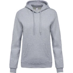 Sweat-shirt Capuche Homme Kariban -Vêtements Travail Série ps k476 oxfordgrey 1