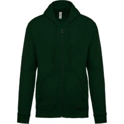 Sweat-shirt Zippé Capuche Kariban -Vêtements Travail Série ps k479 forestgreen 1