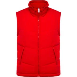 Bodywarmer Doublé Polaire Kariban -Vêtements Travail Série ps k6118 red 1