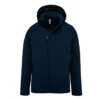 Parka Softshell Doublée à Capuche Homme Kariban -Vêtements Travail Série ps k650 navy 1