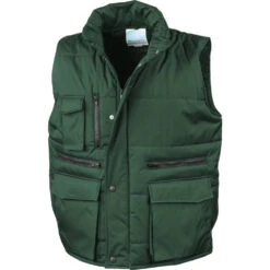 Gilet Sans Manches De Travail Matelassé Result -Vêtements Travail Série r127 forestgreen