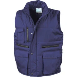 Gilet Sans Manches De Travail Matelassé Result -Vêtements Travail Série r127 royalblue