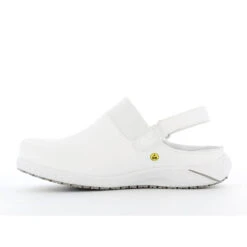 Sabots De Travail Safety Jogger DANY OB ESD SRC -Vêtements Travail Série sabots de travail safety jogger professional dany ob esd src blanc gauche